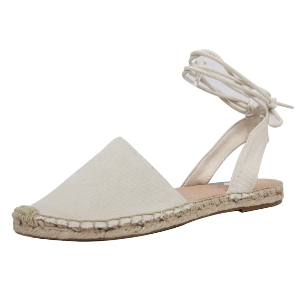 Lace Up Espadrilles